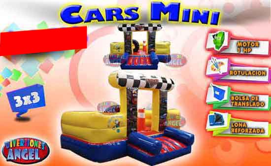 Inflable Cars Mini 3x3